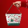 Navidad Nuevo Creativo Bolsita de Terciopelo de Manzana Portátil Bolsa de Regalo de Navidad Caja de Regalo de Manzana Nochebuena Regalos de Navidad