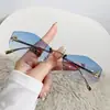 Nuevo Diseño Otoñal Gafas de Sol Metálicas con Incrustaciones de Diamantes Letra F Selecciones de Influencers Europeos y Americanos Gafas de Sol para Mujer con Acabado de Alta Gama