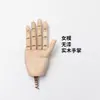 Accesorios para Maniquíes de Ropa, Brazos Mecánicos de Madera Maciza Galvanizados, Articulaciones Móviles para Hombres y Mujeres, Accesorios Prostésicos de Madera Desmontables