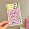 Nuevas Uñas Portátiles de Resina 3D para Niños, Pegatinas de Uñas Adhesivas de Dibujos Animados Lindos para Niñas, Uñas Postizas, Piezas de Uñas Terminadas