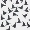 Novos Confetes Ornamentos para Festa de Halloween Transfronteiriça Bruxa Fantasma Teia de Aranha Caveira Cabeça de Fantasma Conjunto Decoração Atacado
