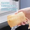 Esponja de Luffa Pano de Lavar Louça Esfregão Natural para Tigelas Esfregão de Polpa de Cabacinho Panela Esfregão Especial de Limpeza para Cozinha Esfregão Resistente Pano