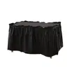 Amazon Falda de Mesa Desechable de Color Sólido Mantel Impermeable y a Prueba de Aceite Decoración para Fiesta de Cumpleaños Boda Juego de Faldas de Mesa