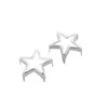 Unhas de Garra Mini 5mm Garra Estrela de Cinco Pontas para DIY em Bolsas, Sapatos, Chapéus Contas Coloridas de Garra Rebites Estrela de Cinco Pontas Preto Fosco Anti-Ferrugem
