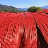 Tecelagem de Bambu Vermelho Jangada de Bambu Fatias de Bambu Tiras de Bambu Verde Tiras de Bambu Arte em Bambu Arte Floral Materiais de Tecelagem de Bambu para Casamento Adereços de Decoração de Casamento