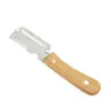 Cuchillo Pelador para Cocina, Cortador Multifuncional de Cebolla, Pelador de Caña de Azúcar y Calabaza, Pelador de Frutas de Acero Inoxidable