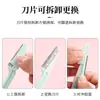 Nuevo Cortapelos de Cejas Plegable, Anti-arañazos para Cejas, Herramienta para Depilar Cejas para Principiantes, Herramienta Auxiliar de Belleza Diaria de Salón de Belleza