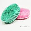 Escova de Banho de Silicone Escova de Banho com Cerdas Macias para Crianças Escova de Limpeza com Massagem Tátil para Bebê Escova para Shampoo de Bebê Pronta para Venda