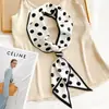 Cinturón de bufanda de seda para mujer 2025 nuevo decoración de cintura con falda jeans cinta larga pequeña venta al por mayor de alta gama