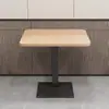 Mesa de Comedor Comercial para Tienda de Té de Leche y Hamburguesas Juego de Mesa y Sillas Restaurante de Comida Rápida Tienda de Fideos Alquiler Hogar Apartamento Pequeño Mesa de Comedor