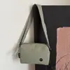 Bolsa Cilíndrica Casual Simple Verde con Correa Ancha para el Hombro, Bolso Cruzado para Mujer, Nueva Moda Tendencia 2025, Bolso Pequeño Versátil