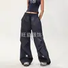 Pantalones Casuales Retro de Estrella Versátiles Sueltos de Pierna Ancha para Mujer 2026 Nuevo Estilo Urbano Moderno Pantalones Sueltos de Pierna Ancha hasta el Suelo