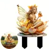 Cross-border acrílico boêmio flor fada mel jardim plantado vaso planta paisagem decoração ao ar livre acessórios decorativos