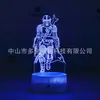 Regalo creativo exclusivo transfronterizo de Star Wars regalo luz de noche LED 3D colorida lámpara de mesa de noche con control remoto táctil
