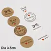 350g Cartulina Blanca Joyería Papel Kraft Etiqueta para Hornear Etiqueta en Blanco Materiales Hechos a Mano DIY Accesorios Fabricante Mayorista