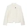 Comércio Exterior Transfronteiriço Roupas Femininas 2026 Nova Primavera e Verão Conjunto de Saia Cropped com Franjas Jaqueta Top 2717905