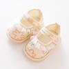 23 Verano Suela Blanda Zapatos de Bebé Sandalias para Niños Zapatos de Bebé Dibujos Animados Zapatos de Primavera y Verano 6-12 Zapatos Delanteros de Tela Antideslizante