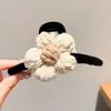 Elegante pinza grande para el pelo para mujer, nuevo pinza de tiburón de felpa 2026, pinza para el pelo de la parte trasera de la cabeza, accesorio para peinar el pelo