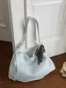 2026 Nova Bolsa de Ombro Feminina Simples Retrô de Grande Capacidade, Bolsa de Couro Macio para Ombro para o Dia a Dia, Bolsa de Mão Versátil e Moderna para Mulheres