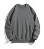Sudaderas Gruesas de Otoño e Invierno sin Hombros y Cuello Redondo, Uniformes Escolares Personalizados, Uniformes de Grupo, Ropa de Trabajo, Fábrica de Procesamiento de Impresión Personalizada, Bordado y Transferencia Térmica