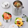 Caja de Almuerzo Estudiante de Acero Inoxidable 304 Transfronteriza Cubo Térmico al Vacío para Adultos Cubo para Sopa de Entrega de Comida para Oficinistas Caja de Almuerzo Térmica