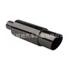 Tubo de escape de aço inoxidável modificado para carro, direto da fábrica, interface de 55 mm, silenciador traseiro universal, tambor em linha