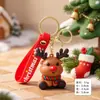 Llavero Colgante de Santa Claus Transfronterizo Encanto de Bolsa de Dibujos Animados Accesorio de Llavero Exquisito Pequeño Regalo de Navidad
