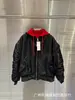 Sudadera con capucha y diseño de dos piezas falsas de patchwork G/R de la marca americana de moda, chaqueta casual holgada para hombre y mujer, ropa de invierno transfronteriza