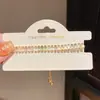 Pulseira Ajustável Geométrica Quadrada de Zircônia Estilo Levemente Luxuoso, Fashion, Simples, Versátil, Estilo para o Trabalho, Sensação de Alto Padrão, Joia Feminina