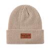 Gorro de lana de punto cálido para hombre y mujer, jersey de buen ajuste y de estilo europeo y americano, nuevo y transfronterizo.