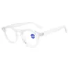 Elegantes de alta gama Retro Ovalados personalizados populares clásicos combinan con todo en stock suministro gafas de lectura anti luz azul 8272