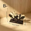 Porta-Guardanapos de Madeira Criativo, Porta-Lenços Retrô Vazado, Suporte de Armazenamento para Mesa Doméstica, Clipe de Lenço em Forma de Lótus de Futebol