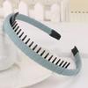 Novo estilo coreano dentado headband prático tecido feminino antiderrapante fino headband Coreia genuíno headwear acessórios de cabelo