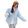 Chaqueta de Plumón para Mujer, Nuevo Diseño de Invierno Engrosado, Holgada, para Personas Bajas, Ropa de Abrigo para Mujer