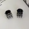 Presilha Pequena de Metal com Cabeça de Princesa para Adultos, Mini Presilha para Franja, Pequena Presilha Lateral para Testa, Fábrica Atacado