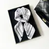 Bufandas de Seda de Lunares Nuevas al por Mayor, Bufandas Cuadradas de Seda de Imitación de Alta Gama, Accesorios Decorativos de Moda y Versátiles, Cintas para el Cabello, Bufandas de Cuello Profesionales
