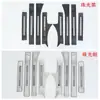 24 Acero inoxidable Xiaopeng MONA M03 modificación adecuada para Xiaopeng Xpeng placa protectora trasera barra de umbral pedales interiores y exteriores