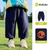 Calça de Jogging Calça Infantil Dudu Home Calça Esportiva de Bebê para Primavera Calça Casual para Meninos Primavera e Outono Calça de Moletom para Meninas
