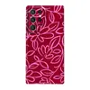 Funda de Teléfono con Película de Patrón Popular Tk Samsung A54/A55 Funda Protectora Anti-Caída de Cobertura Total S25 Funda de Teléfono de Gama Alta