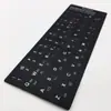 Novos adesivos de teclado PVC para notebook Teclado Inglês Francês Árabe Espanhol Adesivos criativos para teclado