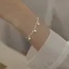 Pulsera de Nuevo Estilo con Conchas y Estrellas de Mar para Mujer, Diseño Versátil de Nicho, Lujo Elegante y Ligero, Joyería de Circonita de Moda y Sencilla al por Mayor