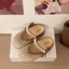 Mules de Verano con Lazo Nuevo Estilo Mary Jane Pantuflas Malla Retro Birkenstock Suela Gruesa 2026 Calzado de Exterior con Perlas