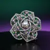 Broche Camélia Clássico da Moda, Broche Exquisito de Alta Qualidade para Terno Feminino Estilo Chanel, Novo para 5 Anos