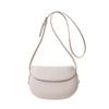 Bolsa Cruzada de Hombro de Moda Nueva Verano 2024 Casual Simple Bolsa de Concha de Presión Bolso de Silla Retro para Viajes