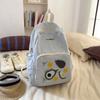 Mochila de Nuevo Estilo Japonés, de Aspecto Elegante, Fresca y Dulce, de Colores Caramelo, para Estudiantes de Secundaria y Preparatoria, Ligera, para Viaje, de Gran Capacidad