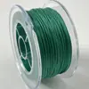 3 hebras de color Morandi cuerda trenzada extremadamente fina bobina de bobinado borla borla hecha a mano diy cuerda trenzada cuerda roja