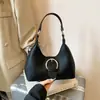 Bolsa de Hombro de Moda Simple Estilo Coreano 2026 Primavera para Mujer, Bolso de Hombro con Diseño de Nicho, Bolso Cruzado Versátil para el Trabajo