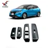 Adecuado para Panel de Botones de Vidrio Modificado para Elevalunas y Panel de Reposabrazos de Ventana para Nissan 21 Note E13