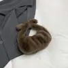 Shuai Mi Home 2026 Otoño Nuevo Bolso de Mano Nube Esponjoso de Felpa con Volantes Bolso Pequeño para Mujer