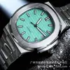 Reloj de pulsera cuadrado de negocio con calendario de alta calidad, reloj mecánico automático moderno y simple, modelo luminoso de gran venta